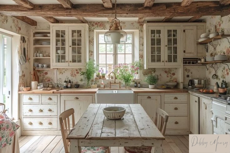 Rustic, Vintage, Kitchen, Chic, Consultation Visit, Full Project, Remote Coaching, Event Decor, Coach shopping, Creation of exclusive furniture, Shopping list, 3D ambiance, Plan