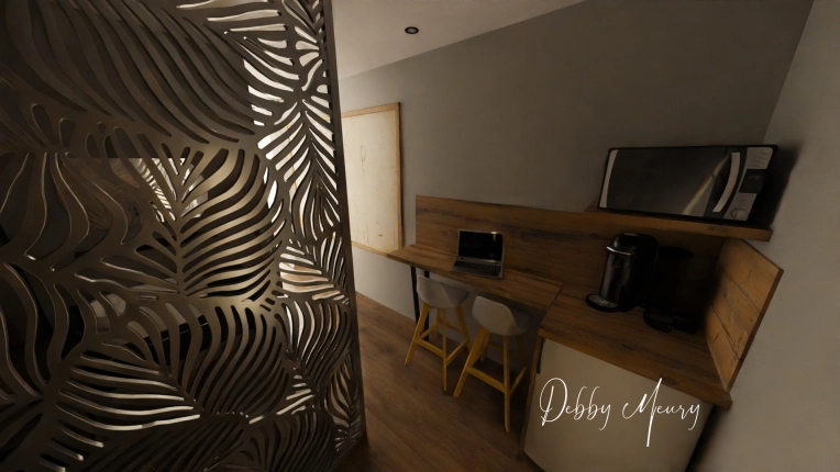 Hotel, Minimalist, Contemporary, Scandinavian, Chic, Consultation Visit, Full Project, Remote Coaching, Event Decor, Coach shopping, Energy renovation, Creation of exclusive furniture, Shopping list, 3D ambiance, Plan