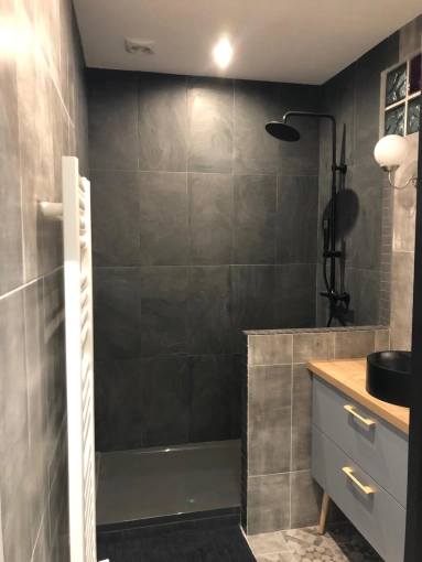 Contemporary, Bathroom, Full Project