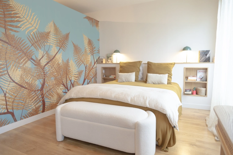 Hotel, Bohemian, Contemporary, Scandinavian, Room, Nature, Full Project, Renovation