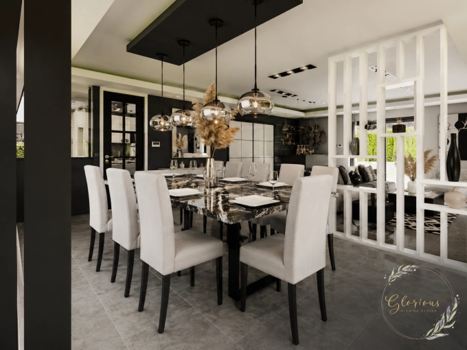 Industrial, Contemporary, Chic, Living room, Consultation Visit, Full Project, Creation of exclusive furniture, 3D ambiance, Plan
