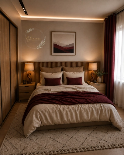Bohemian, Contemporary, Room, Wabi-sabi, Creation of exclusive furniture, Shopping list, 3D ambiance, Plan, Renovation