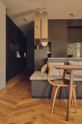 Contemporary, Flats / Apartments, Chic, Full Project, Creation of exclusive furniture, 3D ambiance, Plan