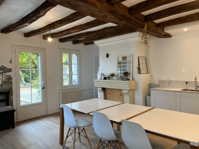 Rustic, Bohemian, Vintage, Kitchen, Chic, Full Project, Creation of exclusive furniture, 3D ambiance, Plan