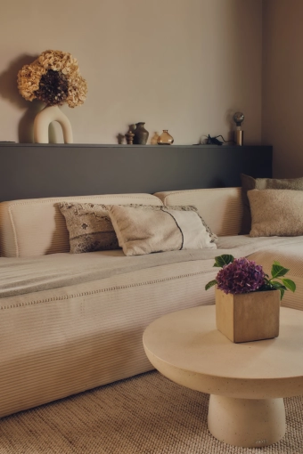 Contemporary, Chic, Living room, Full Project, Creation of exclusive furniture, 3D ambiance, Plan