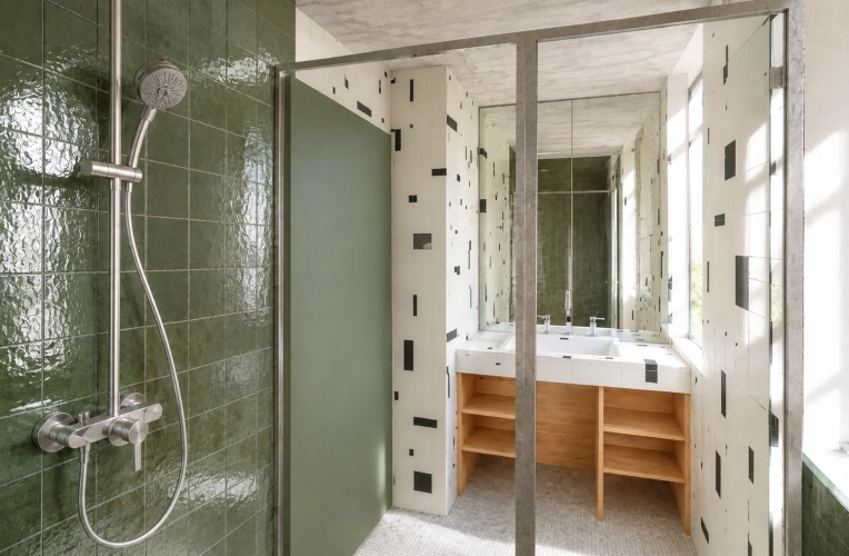 Contemporary, Bathroom, Maximalist