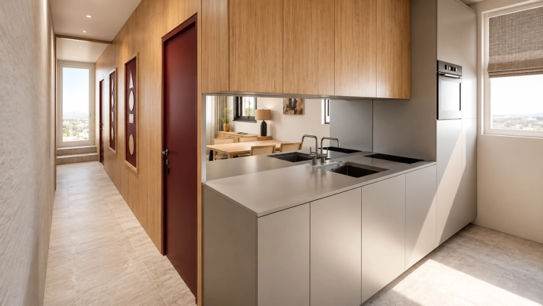 Contemporary, Kitchen, Full Project