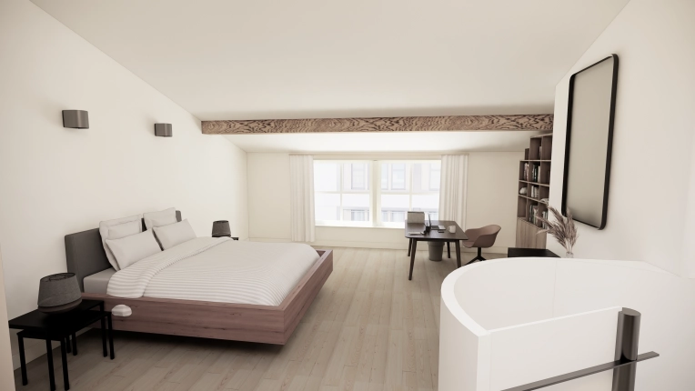 Minimalist, Contemporary, Room, Chic