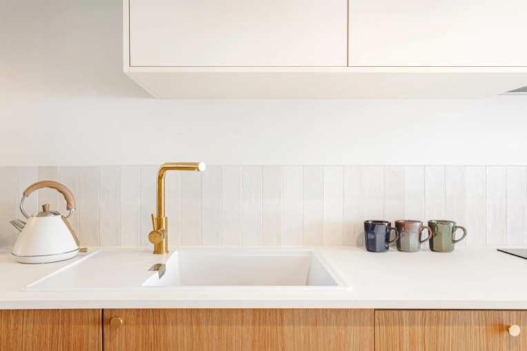 Kitchen, Full Project, Energy renovation, Creation of exclusive furniture, 3D ambiance, Plan