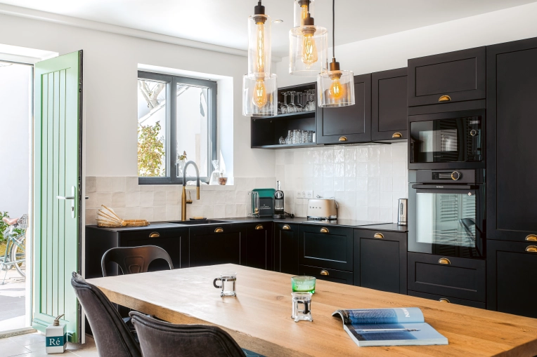 Kitchen, Full Project, Energy renovation, Creation of exclusive furniture, 3D ambiance, Plan