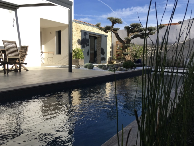 Outdoor/Garden, Full Project, Creation of exclusive furniture, 3D ambiance, Plan