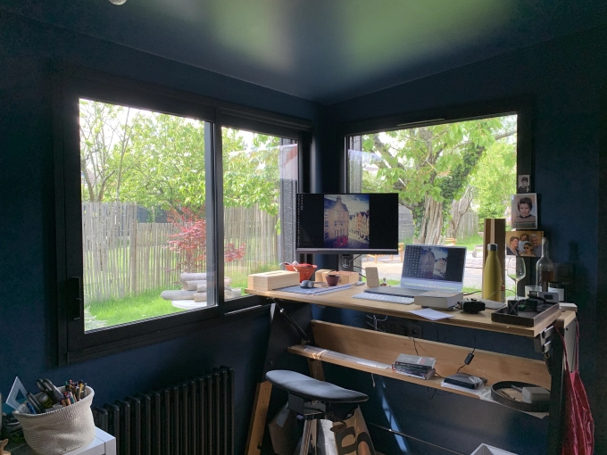 Vintage, Chic, Office, Full Project, Plan