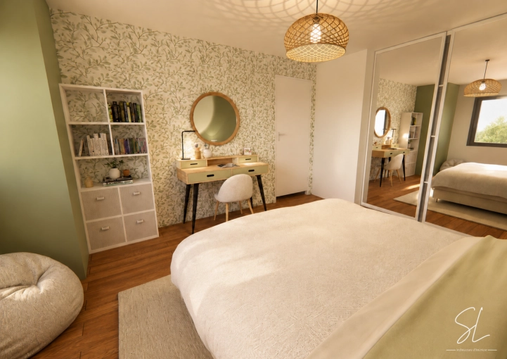Contemporary, Scandinavian, Room, Shopping list, 3D ambiance