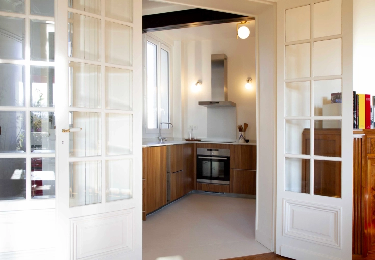 Minimaliste, Contemporain, Appartement, Vintage, Chic, Nature, Visite conseil, Projet complet, Création de meubles, 3D d'ambiance, Plan