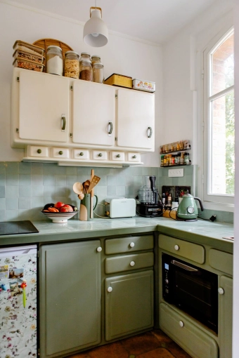 Contemporain, Appartement, Vintage, Chic, Nature, Visite conseil, Projet complet, Création de meubles, 3D d'ambiance, Plan