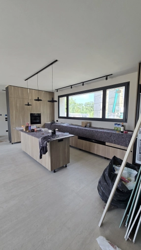 Maison individuelle, Minimaliste, Contemporain, Chic, Nature, Visite conseil, Projet complet, Création de meubles, 3D d'ambiance, Plan