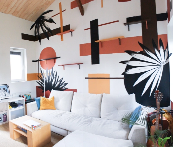 Contemporary, Nature, Living room, Home Staging