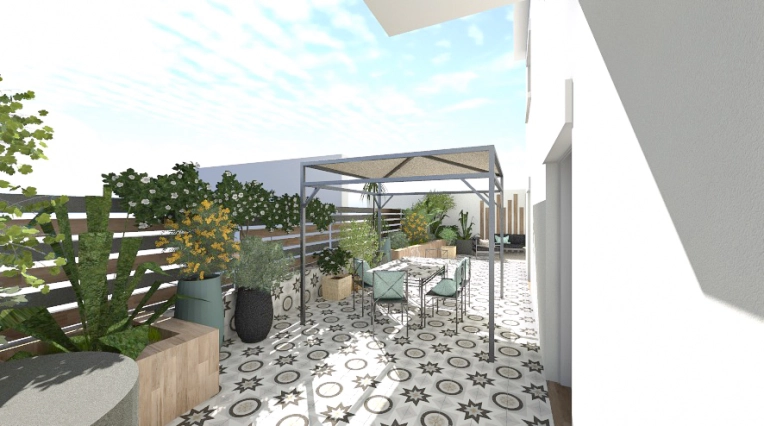 Outdoor/Garden, Chic, Nature, Consultation Visit, Full Project, Home Staging, 3D ambiance, Plan