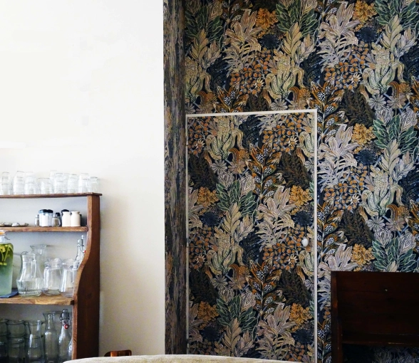 Rustic, Bohemian, Restaurant, Vintage, Nature, Plan