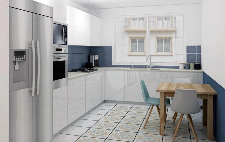 Contemporary, Kitchen, Chic, Full Project