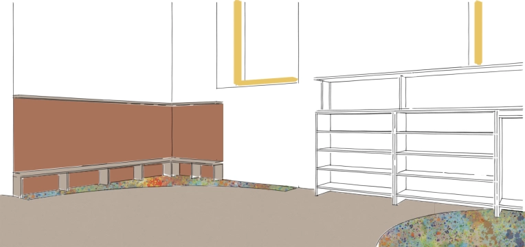 Bohemian, Buildings Open to the Public, Full Project, Creation of exclusive furniture, 3D ambiance, Plan