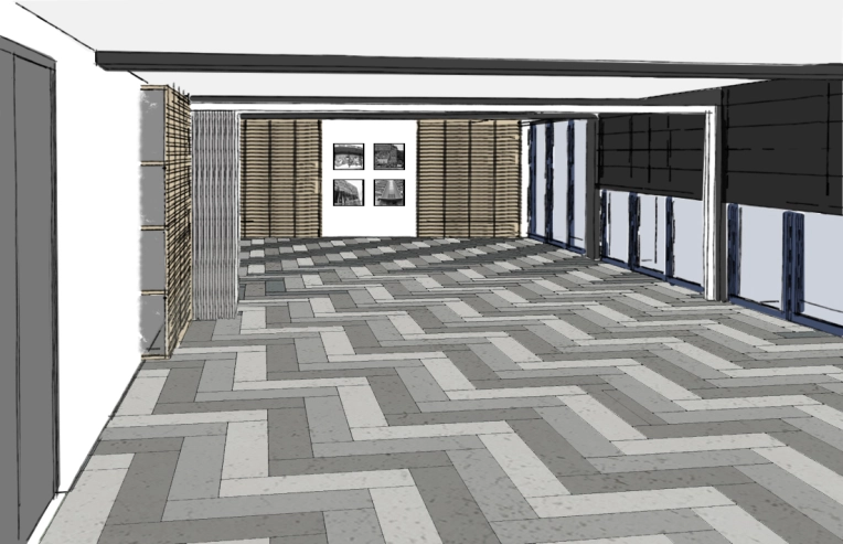 Industrial, Contemporary, Buildings Open to the Public, 3D ambiance, Plan