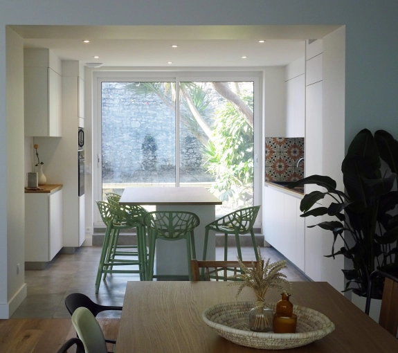 Bohemian, Contemporary, Scandinavian, Vintage, Chic, Dining room, Full Project, Creation of exclusive furniture, 3D ambiance, Plan