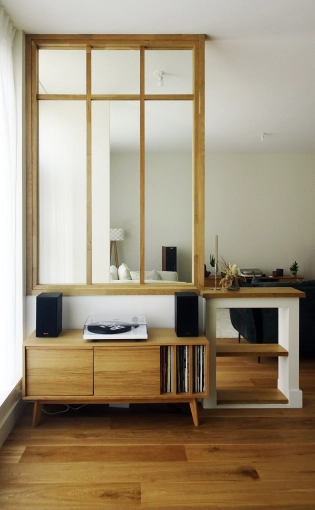 Bohemian, Contemporary, Scandinavian, Chic, Nature, Dressing, Full Project, Creation of exclusive furniture, 3D ambiance, Plan