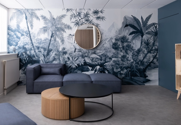 Contemporary, Buildings Open to the Public, Full Project, Creation of exclusive furniture, Shopping list, 3D ambiance, Plan