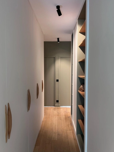 Minimalist, Contemporary, Scandinavian, Flats / Apartments, Chic, Full Project, Creation of exclusive furniture, Shopping list, 3D ambiance, Plan