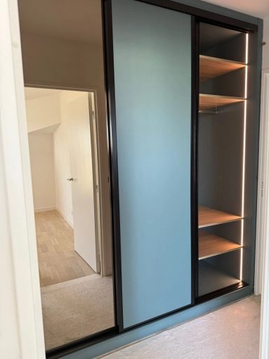 Minimalist, Contemporary, Chic, Dressing, Full Project, Creation of exclusive furniture, 3D ambiance, Plan