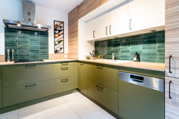 Kitchen, Nature, Consultation Visit, Full Project, Creation of exclusive furniture, 3D ambiance, Plan