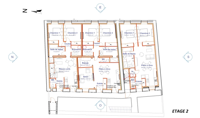 Flats / Apartments, Nature, Consultation Visit, Energy renovation, Shopping list, 3D ambiance, Plan, Renovation