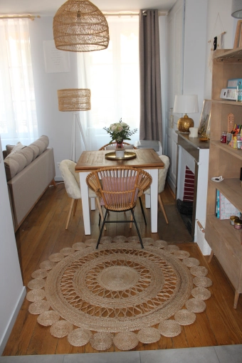 Bohemian, Scandinavian, Nature, Dining room, Consultation Visit, Shopping list, 3D ambiance, Plan