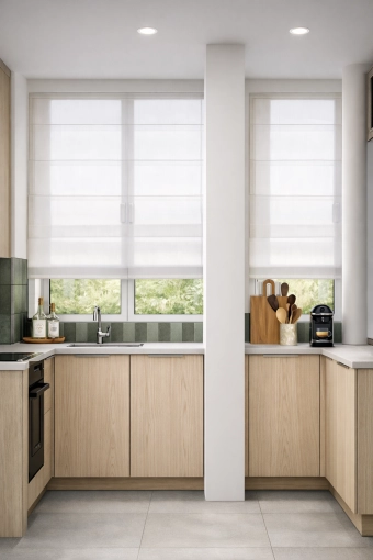 Minimalist, Contemporary, Kitchen, Chic, Consultation Visit, Full Project, Creation of exclusive furniture, Shopping list, 3D ambiance, Plan