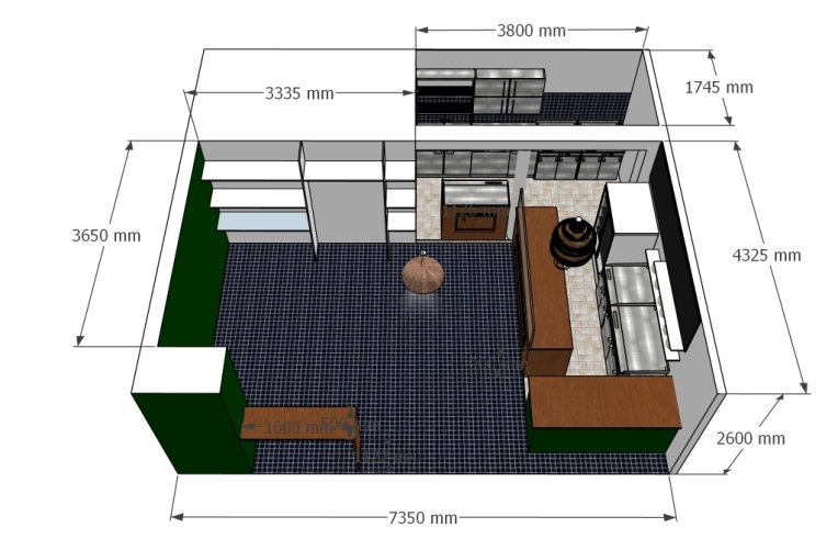 Rustic, Contemporary, Restaurant, Consultation Visit, Full Project, Creation of exclusive furniture, 3D ambiance, Plan
