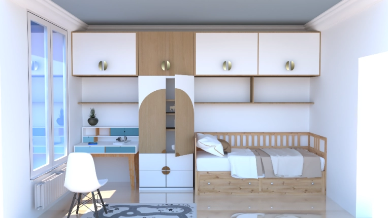 Contemporary, Scandinavian, Room, Nature, Consultation Visit, Full Project, Coach shopping, Creation of exclusive furniture, Shopping list, 3D ambiance, Plan