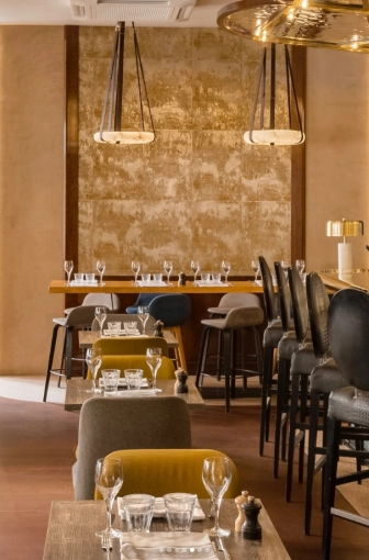 Contemporary, Restaurant, Full Project, Creation of exclusive furniture, Shopping list, Plan