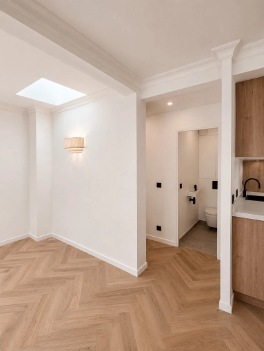 Contemporary, Flats / Apartments, Full Project, Creation of exclusive furniture, Shopping list, Plan, Renovation