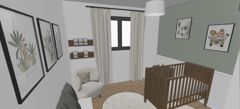 Minimalist, Room, 3D ambiance