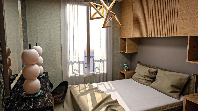 Minimalist, Japanese, Room, Feng Shui, Full Project