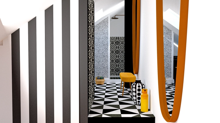 Contemporary, Bathroom, Chic, Full Project