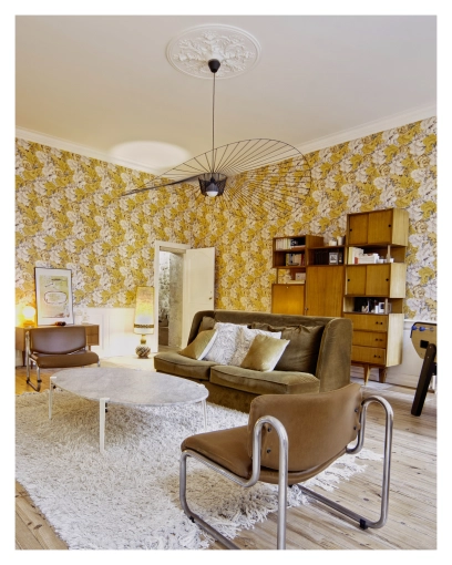 Vintage, Living room, Full Project, Creation of exclusive furniture, Shopping list, Plan, Renovation