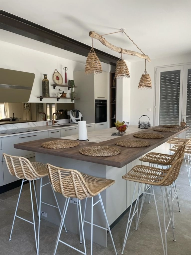 Bohemian, Kitchen, Nature, Full Project, 3D ambiance, Plan, Renovation
