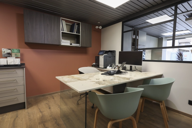 Office, 3D ambiance, Plan