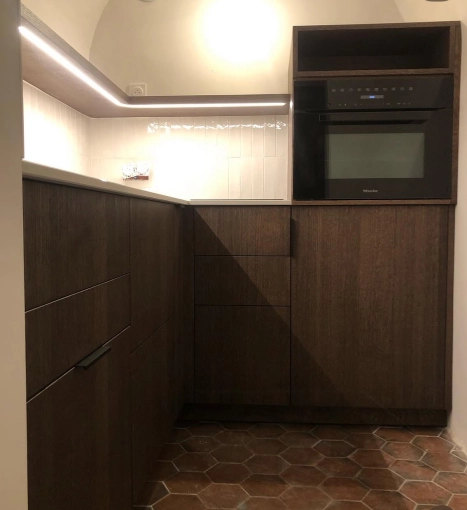Minimalist, Tiny house, Creation of exclusive furniture, 3D ambiance, Plan