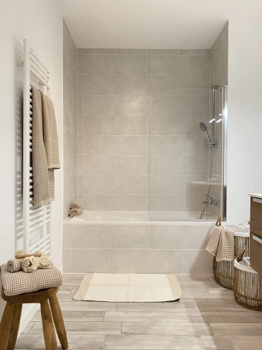 Contemporary, Bathroom, Full Project