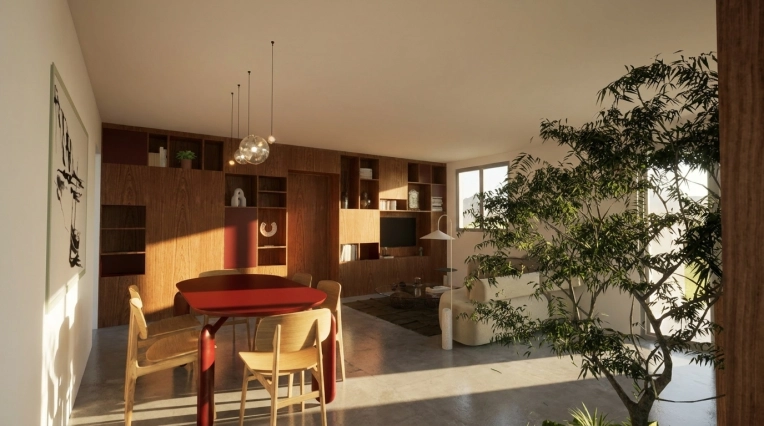 Contemporary, Flats / Apartments, Wabi-sabi