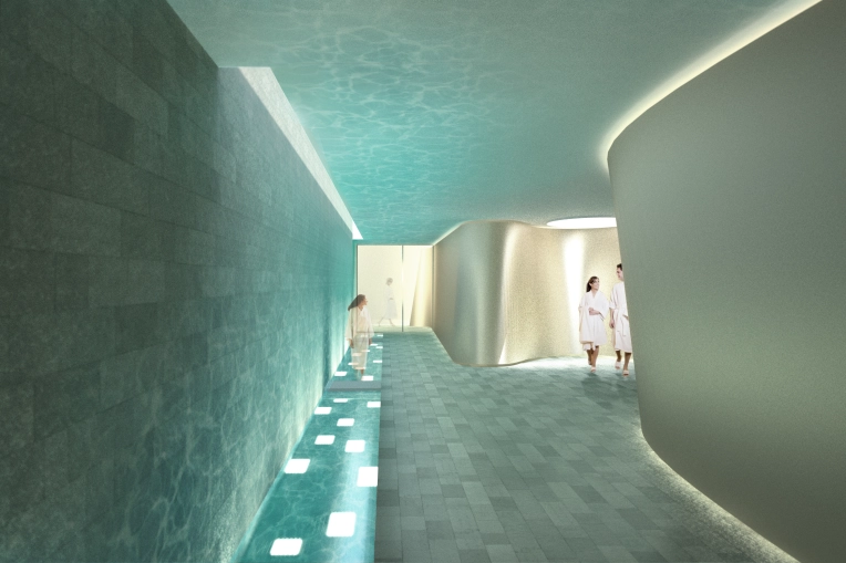 Hotel, 3D ambiance, Plan