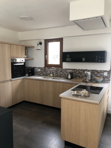 Scandinavian, Kitchen, Full Project, Creation of exclusive furniture, 3D ambiance, Renovation